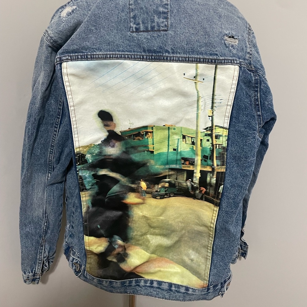 Zara Blue Denim Jacket